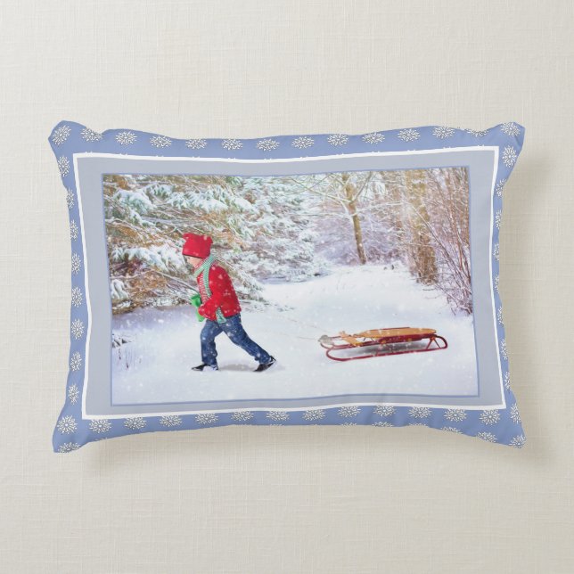 Winter Wonderland Accent Pillow (Front)
