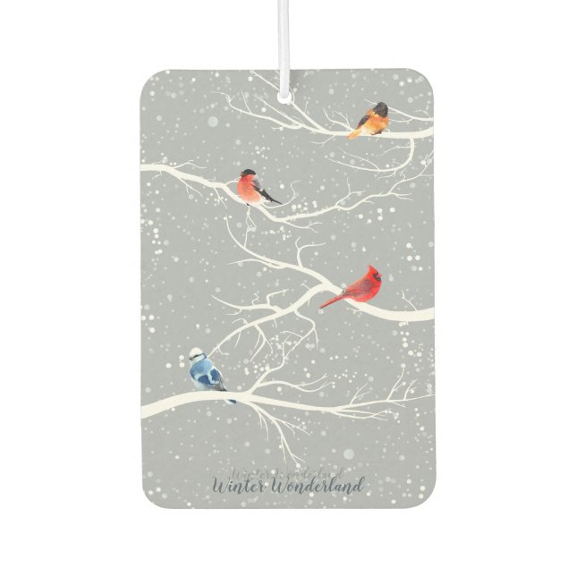 Winter Wonderland Air Freshener (Front)