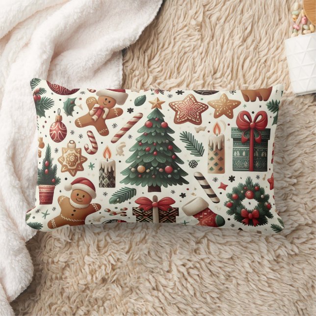 Winter Wonderland Animal Noël Coussin (Couverture)