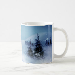 Winter Wonderland at Night Coffee Mug