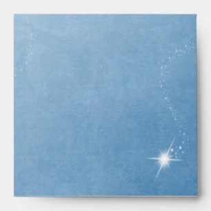 Winter Wonderland Blue Envelope