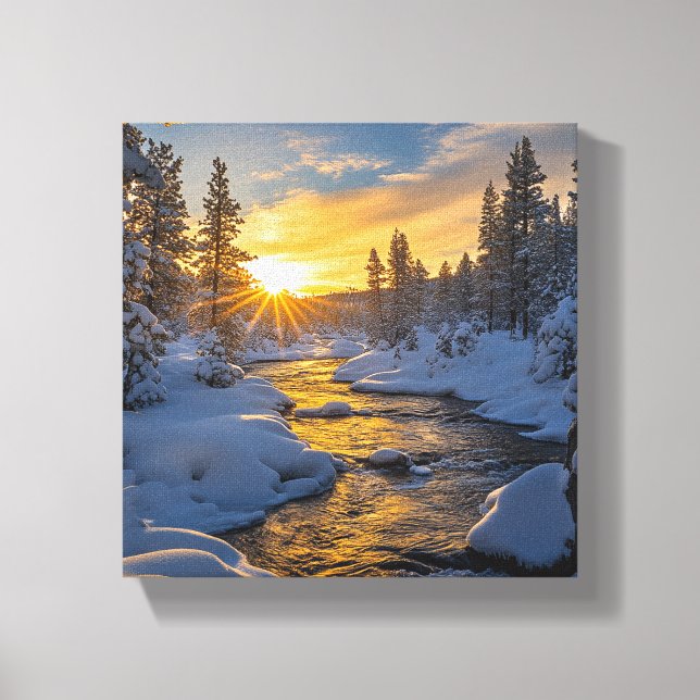 Winter Wonderland Canvas Print (Front)