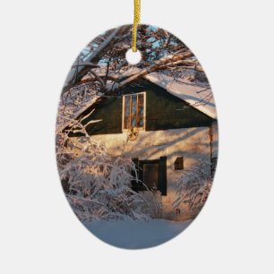 Winter Wonderland Ceramic Ornament