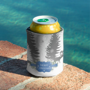 Winter Wonderland Christmas Cooler - Blue