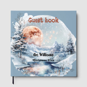 Winter Wonderland Christmas Guest Book