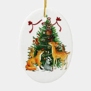 winter wonderland christmas ornament