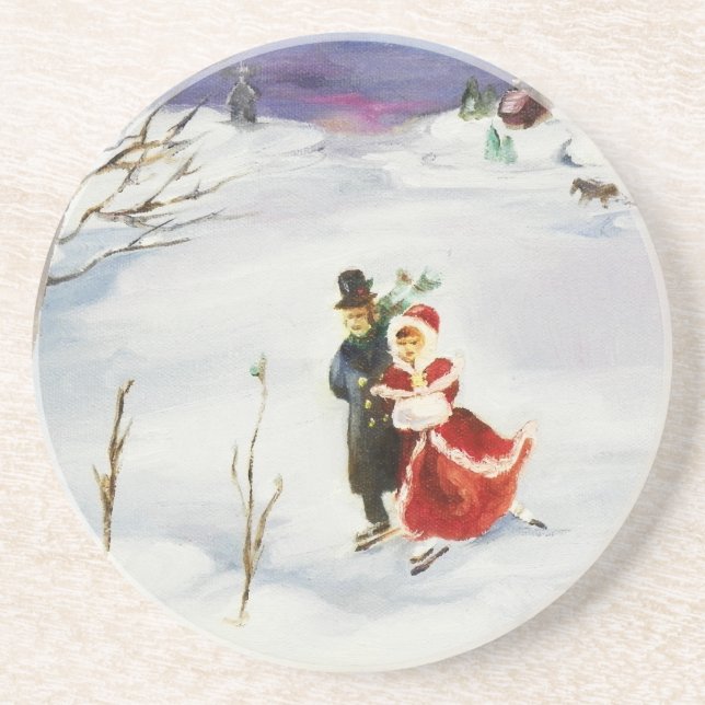 Winter Wonderland Coaster (Front)