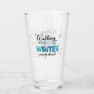Winter Wonderland Customize Glass