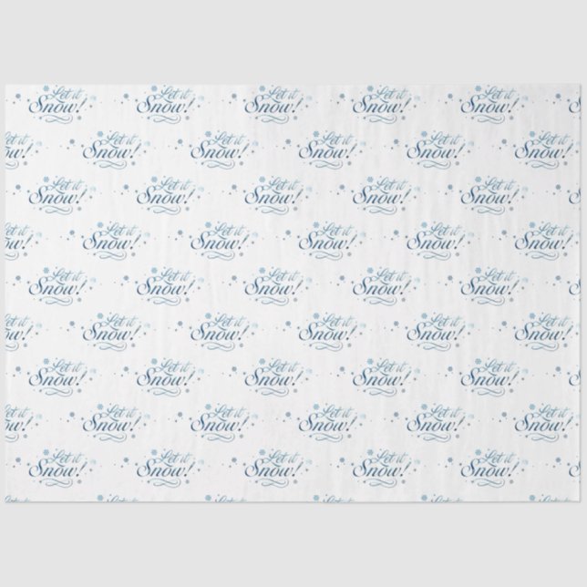Winter Wonderland Design Series 10 Tissue Paper (Front)