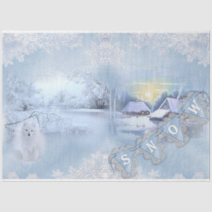 Winter Wonderland Design Series 3 Tissue Paper