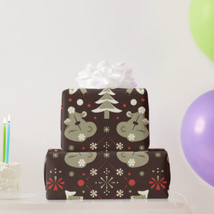 Winter Wonderland: Festive Holiday Pattern Wrapping Paper