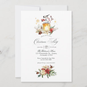 Winter Wonderland Festivity Christmas Party Invitation