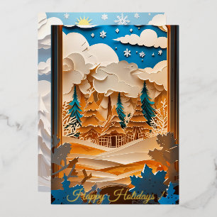 Winter Wonderland Foil Card