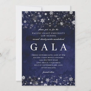 Winter Wonderland Gala Invitation