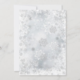 Winter Wonderland Girl Baby Shower Invitation Pink