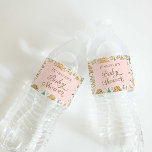 Winter Wonderland Girl Baby Shower Water Bottle Label<br><div class="desc">Create a memorable baby shower in a blush of pink with these enchanting Winter Wonderland water bottle labels. These adorable labels will add a touch of magic, transforming your celebration into a winter fairy tale. Perfect for a girl's baby shower, they promise to captivate your guests and leave them gushing...</div>