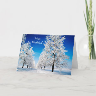 Winter Wonderland Greeting Card