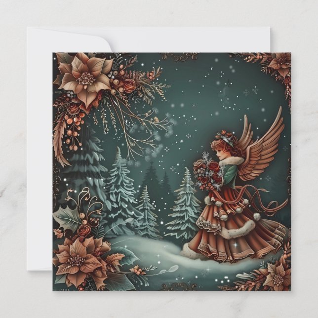 Winter Wonderland Greeting Card (Front)