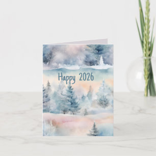 winter wonderland - Happy 2025 Card