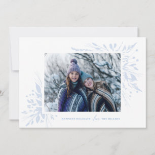 Winter Wonderland Horizontal Holiday Photo Card