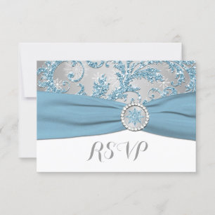 Winter Wonderland, IMPRIMÉ BUCKLE Wedding RSVP 4