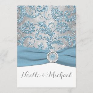Winter Wonderland, IMPRIMÉ Invitation de boucle de