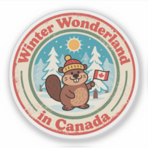Winter Wonderland in Canada Art