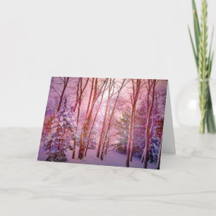 Winter Wonderland Iowa Style Greeting Card
