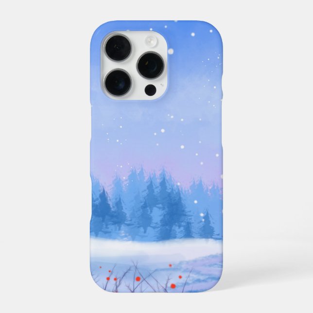 Winter Wonderland, iPhone Case (Back)