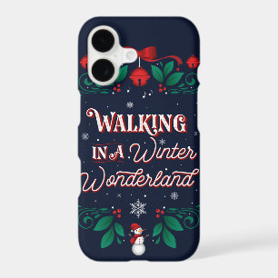 Winter Wonderland iPhone Case / Blue