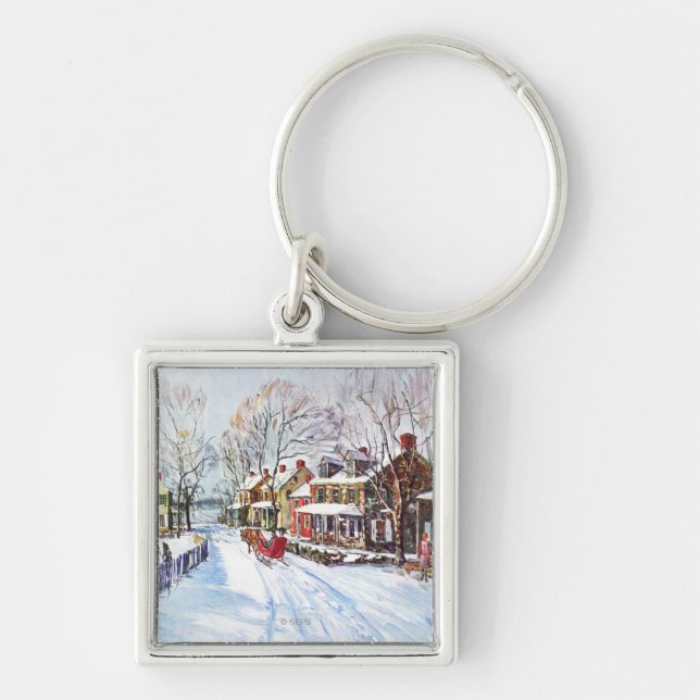 Winter Wonderland Keychain (Front)