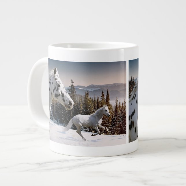 Winter Wonderland Large Coffee Mug (Front Left)