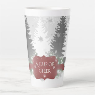 Winter Wonderland Latte Mug - Rouge