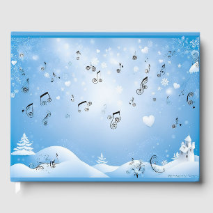 Winter Wonderland Mariage livre d'hôtes