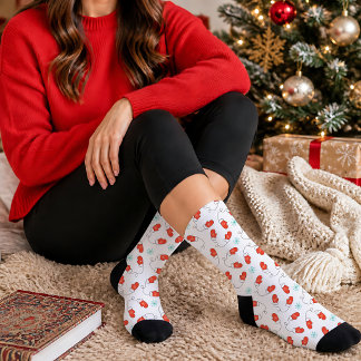 Winter Wonderland Mittens Pattern Socks