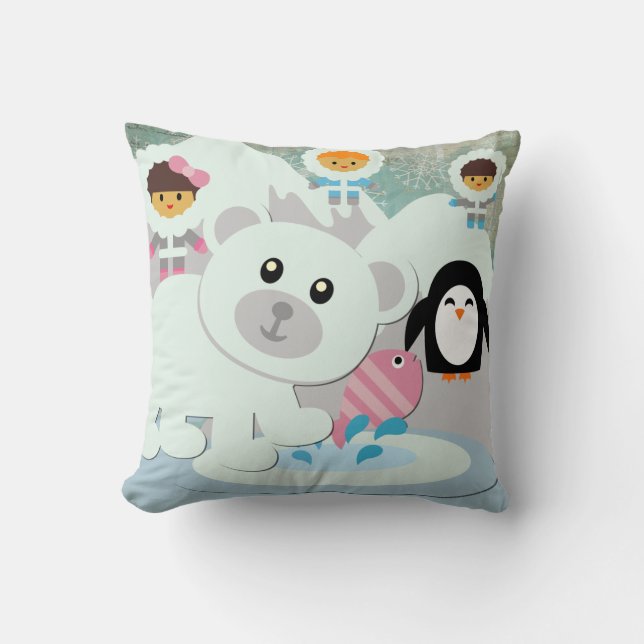 Winter Wonderland MOJO Pillow (Front)