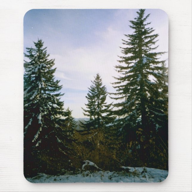 Winter Wonderland Mouse Pad (Front)