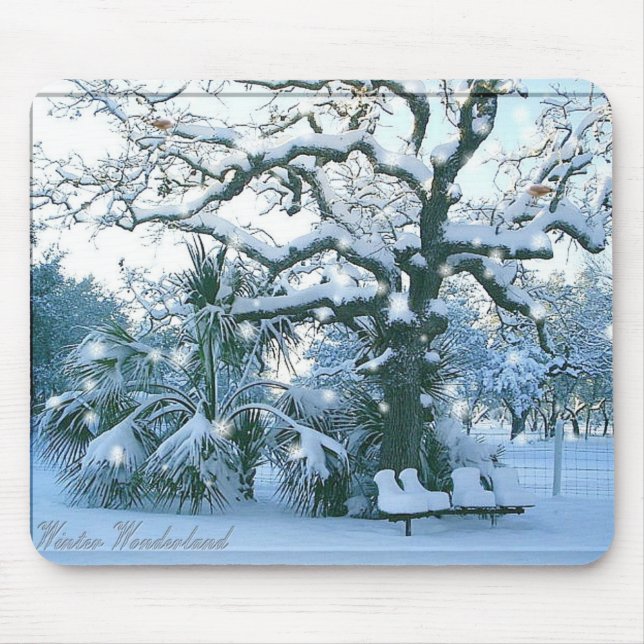 winter wonderland mousepad (Front)
