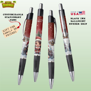Winter Wonderland Mrs Santa Claus Let it Snow ⛄️🎄 Pen