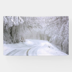 Winter Wonderland of Snow Banner