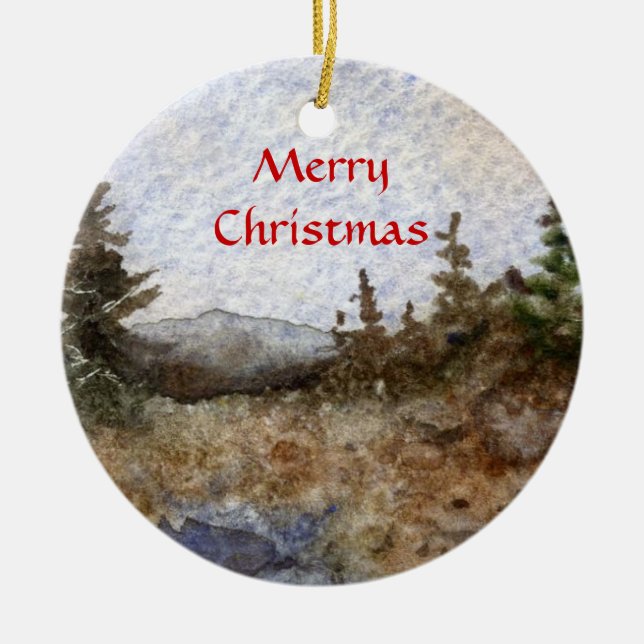 Winter Wonderland Ornament (Front)