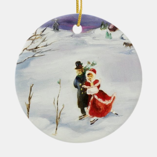 Winter Wonderland Ornament (Front)