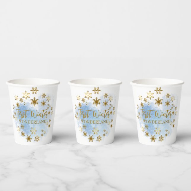Winter Wonderland Paper Cups (Multi)