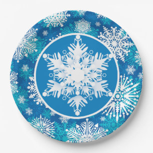 Winter Wonderland Paper Plate