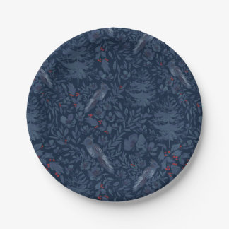 Winter Wonderland Paper Plate