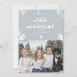 Winter Wonderland Photo Holiday Card