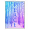 WINTER WONDERLAND PURPEACE CARD