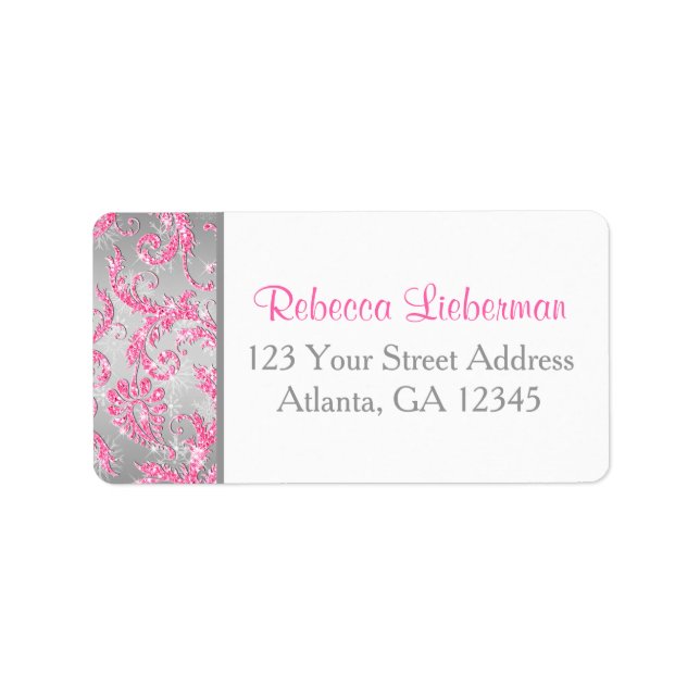 Winter Wonderland Return Address Label (Front)
