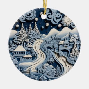 Winter Wonderland Scenic Ornament