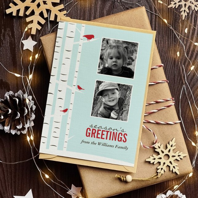 Winter Wonderland Season's Greetings Holiday Card (Creator Uploaded)